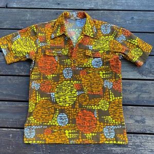 Vintage Tropicana Hawaii Hawaiian polo shirt